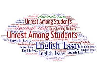 essay on student unrest in english