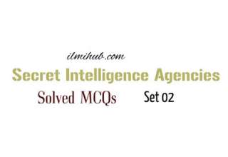 Intelligence Agencies of the World Multiple Choice Questions