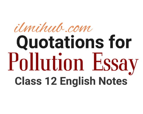 solution of air pollution essay