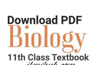 Class 11 Biology Book, 11th Class Biology Book, 1st Year Biology Book