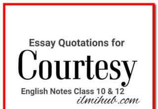 Quotations for Courtesy Essay, Courtesy Essay Quotations, Quotes about Courtesy,