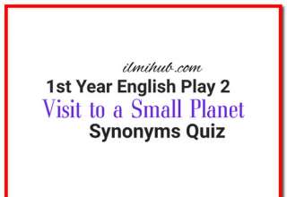 Visit to a small planet synonyms, visit to a small planet play synonyms, 1st year english play 2 synonyms