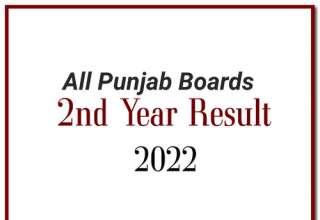 2nd year result 2022, 12th Class result 2022