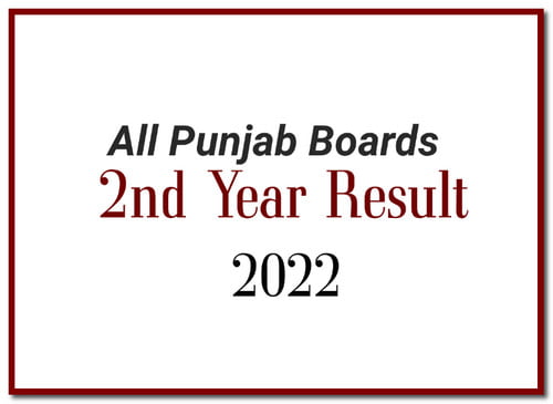 Punjab Inter Class 12th Results 2022