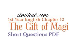 The Gift of the Magi Short Questions PDF