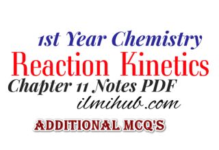 1st Year Chemistry Chapter 11 Important MCQ's