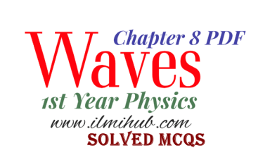 FSC 1st Year Physics Chapter 8 Solved MCQs Notes PDF
