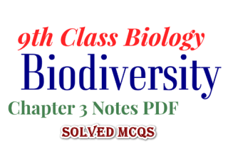 9th class biology chapter 3 mcqs notes class 9 biology chapter 3 solved mcqs notes pdf