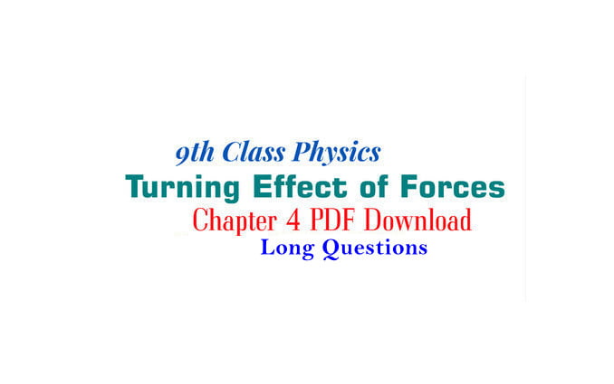 physics class 9 chapter 2 long questions