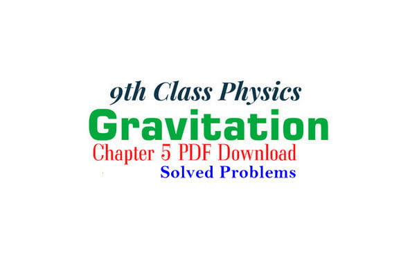 class 9 physics chapter 10 gravitation numericals