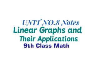 Class 9 Math Unit 8 Notes, 9th Class Math Unit 8 Notes