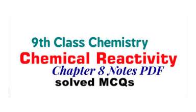 9th class chemistry chapter 8 mcqs class 9 chemistry chapter 8 mcqs
