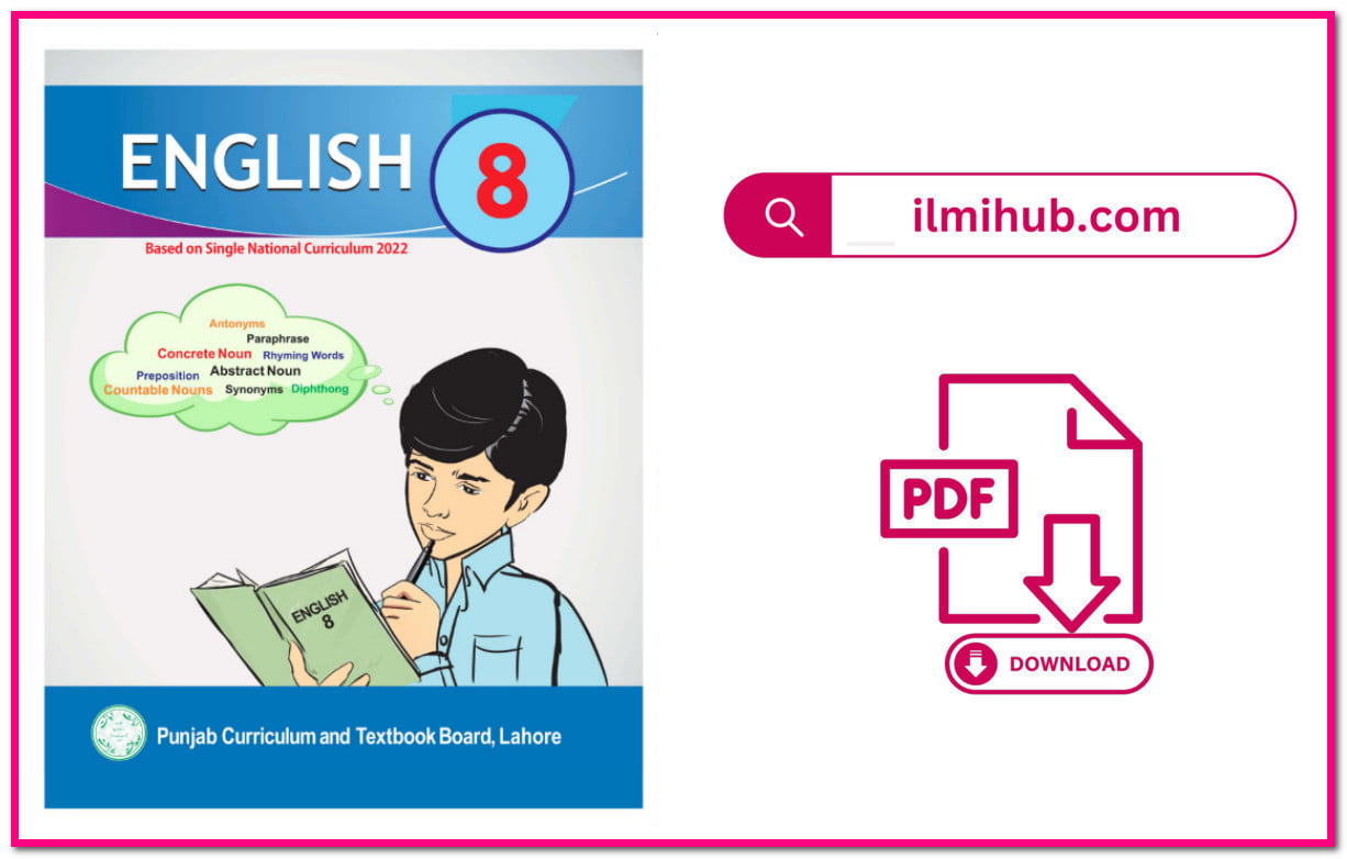 8th Class English Book PCTB SNC PDF - Ilmi Hub