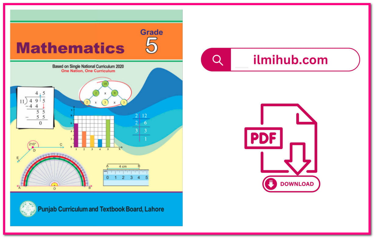 class 5 maths punjab text book pdf 2024