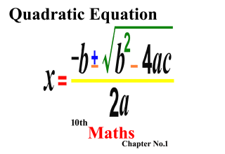 Class 10 Maths Notes Chapter 1, 10th Class Maths Chapter 10 Notes, Class 10 Mathematics Quadratic Equation Chapter 1 Notes,
