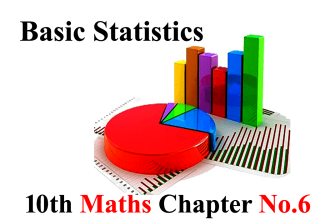 Class 10 Maths Chapter 6 Notes, 10th Class Maths Chapter 6 Notes, Class 10 Maths Basic Statistics Chapter 6 Notes,
