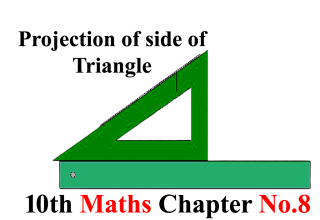 Class 10 Maths Chapter 8 Notes, 10th Class Maths Chapter 8 Notes, Class 10 Projection of Triangle Chapter 8 Notes,